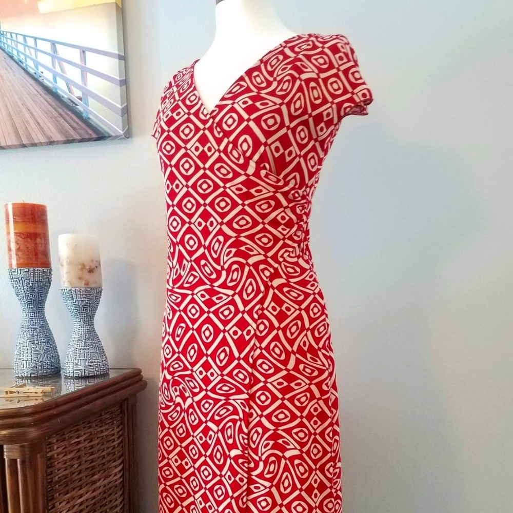 Devan geometric dress